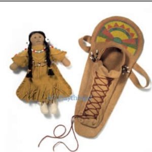 American Girl Doll Kaya’s Doll and Cradleboard